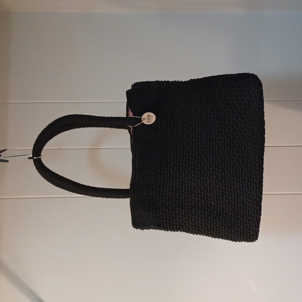 The Sak, Black purse, pink lining